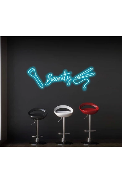 Twins Led Aydınlatma Beauty Yazılı ve Şekilli Neon Tabela ürün görseli