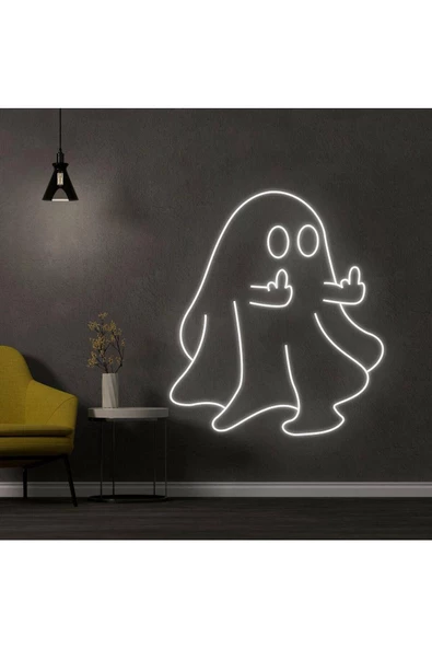 Twins Led Aydınlatma Hayalet Figürlü Neon Tabela
