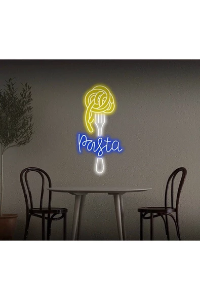 Twins Led Aydınlatma Pasta Yazılı ve Şekilli Neon Tabela
