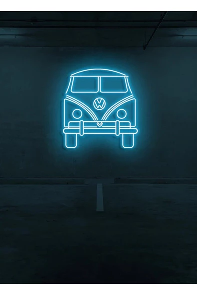 Twins Led Aydınlatma Minibüs Figürlü Neon Tabela