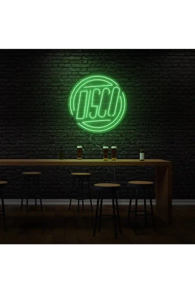 Twins Led Aydınlatma DISCO Yazılı Neon Tabela ürün görseli