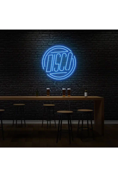 Twins Led Aydınlatma DISCO Yazılı Neon Tabela ürün görseli