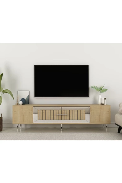 DemonteHome DEKOLP3DH TV SEHPASI SAFİRMEŞE GÜMÜŞ
