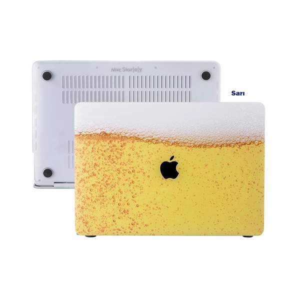 Macbook Air M1 Kılıf 13 inç Fizzy (TouchID'li M1 Air) A2337 A2179 A1932 ile Uyumlu - 3