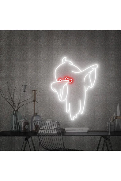 Twins Led Aydınlatma Hayalet Figürlü Neon Tabela ürün görseli