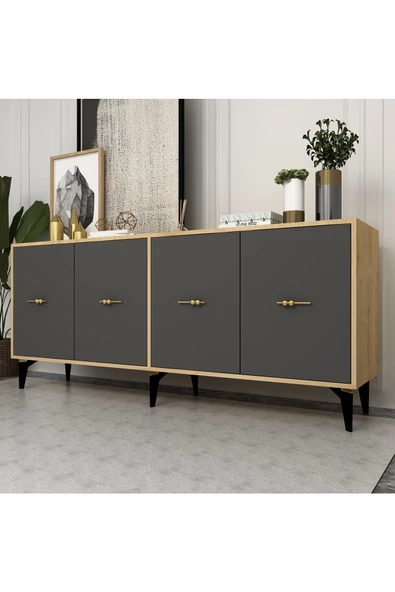 DemonteHome SİNTADH (KX180) KONSOL SAFİRMEŞE ANTRASİT - 6