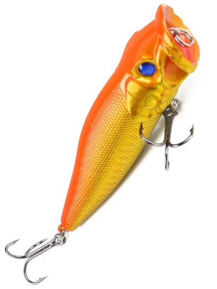 Eagenset Popper Yapay Yem 9 cm, 12 gram Maket Balık, Suni Yem, 1 Adet Model:3 - 2