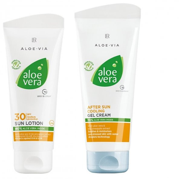 LR Aloe Vera 30 Faktör Güneş Losyonu & Güneş Sonrası Jel