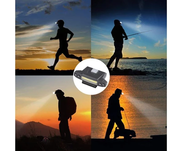Watton WT-606 COB LED + 4 LED Şarj Edilebilir Kafa Feneri - 4