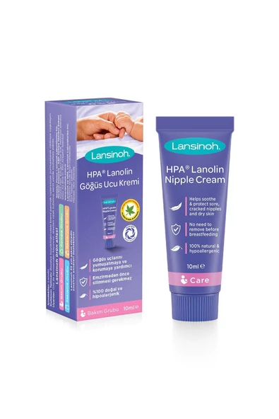 Lansinoh Hpa Lanolin Meme Ucu Yaraları Için Krem 10ml