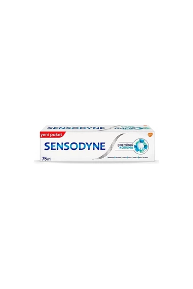 Sensodyne Çok Yönlü Koruma Gelişmiş Beyazlık Diş Macunu 75 ml