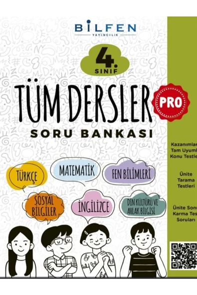 BİLFEN YAYINCILIK 4.SINIF PRO TÜM DERSLER SORU BANKASI