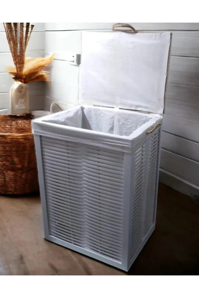 Home Çamaşir Sepeti? Çok Amaçli Sepet Beyaz