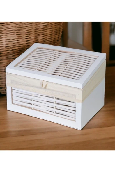 woodluck Ahşap Ekmeklik Yıkanabilir Bezli - 4