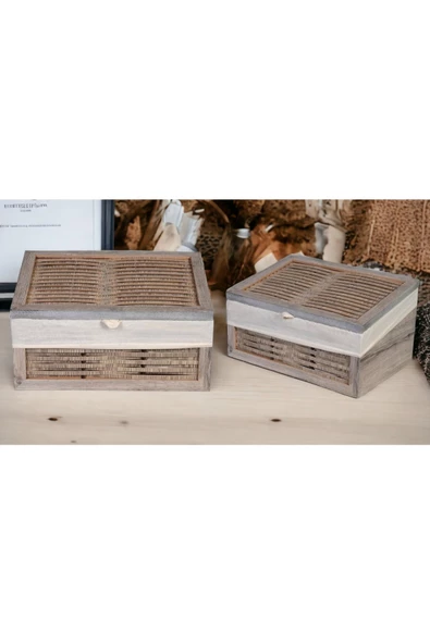 woodluck Ahşap Ekmeklik Yıkanabilir Bezli