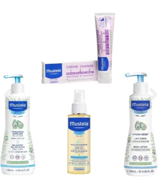 Mustela Bebek Bakım Seti (4'lü Set)