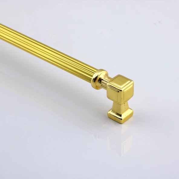 Talas Metal Gold Altın Çizgili Kulp 192 mm Mobilya Çekmece Mutfak Dolabı Dolap Kulpları Kulb 19.2 cm - Resim 6