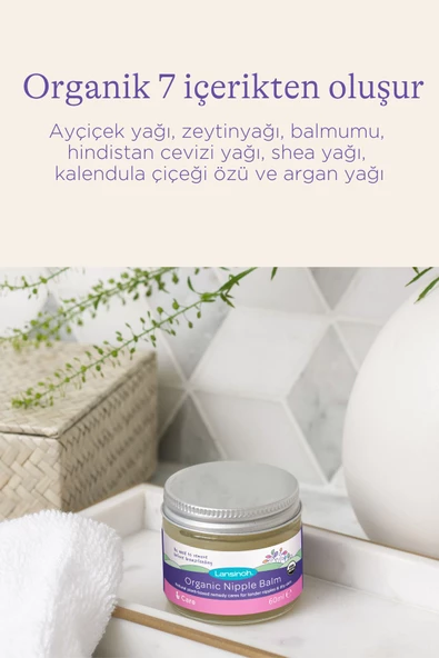 Lansinoh Organik Göğüs Ucu Balmı 60ml - 6