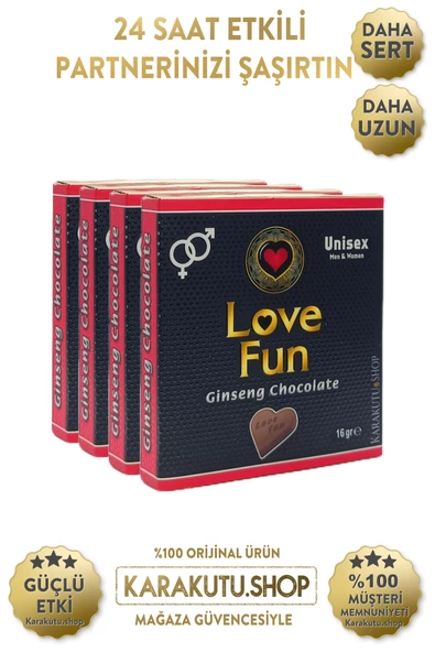 Love Fun Çikolata 4 Adet - 3