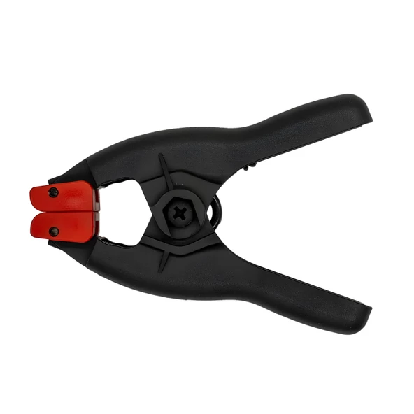 2 ADET Yaylı Kıskaç Mandal Pro El Tip İşkence Mengene Siyah Klips Hobi 30 mm - 5