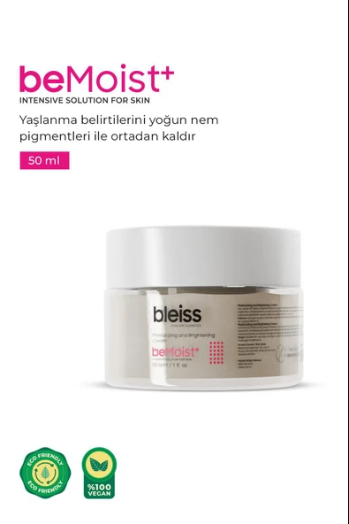 Bleiss beMoist+ Yoğun Nemlendirici Günlük Cilt Bakım Kremi 50 ml