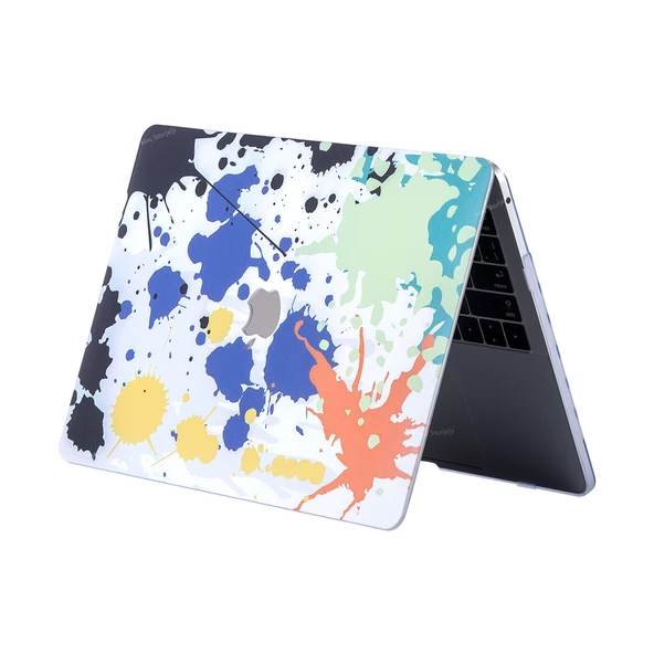 Macbook Air Kılıf 13 inç Paint03 (Eski USB'li Model 2010-2017) A1369 A1466 ile Uyumlu - 10