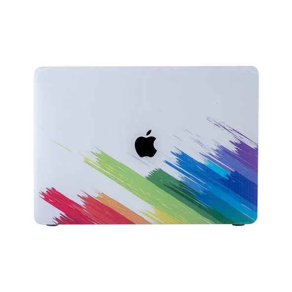 Macbook Air Kılıf 13 inç Paint03 (Eski USB'li Model 2010-2017) A1369 A1466 ile Uyumlu - 9
