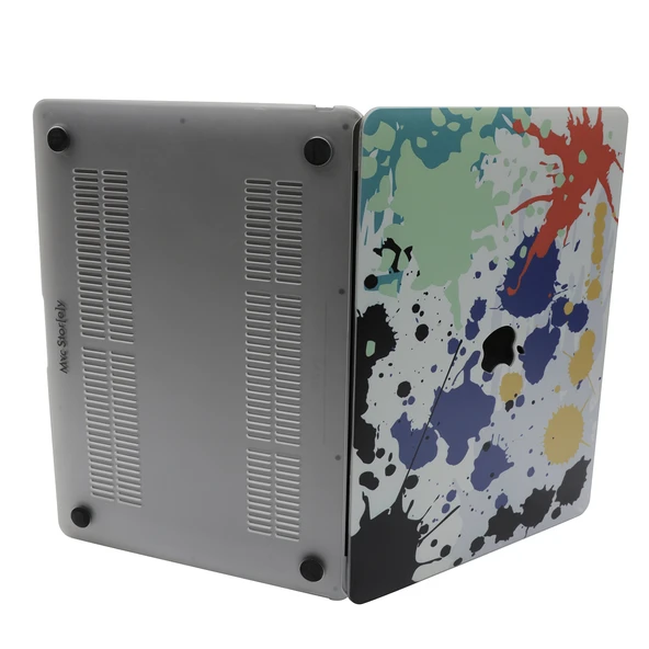 Macbook Air M1 Kılıf 13 inç Paint03 (TouchID'li M1 Air) A2337 A2179 A1932 ile Uyumlu - Resim 7