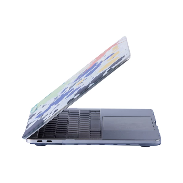 Macbook Air M1 Kılıf 13 inç Paint03 (TouchID'li M1 Air) A2337 A2179 A1932 ile Uyumlu - 9