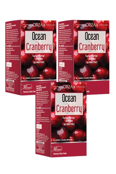 Ocean Cranberry 30 Kapsül x 3 Adet - 2