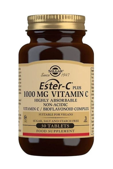 Solgar Ester-C Plus 1000 mg 30 Tablet - 2