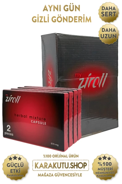 Ziroll Ginseng Kapsül 8 Adet