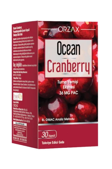 Ocean Cranberry 30 Kapsül x 3 Adet - 3