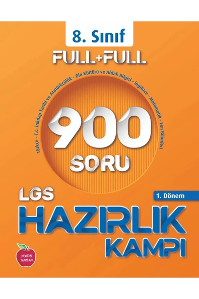 NEWTON YAYINLARI 8.SINIF FULL+FULL 1.DÖNEM 900 SORU HAZIRLIK KAMP KİTABI