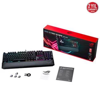 Asus ROG Strix Scope Deluxe NX Red Switch Kablolu Mekanik Oyuncu Klavyesi