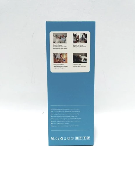 ApronX AX-BN120 WiFi Özellikli Bebek Güvenlik Kamerası - 4