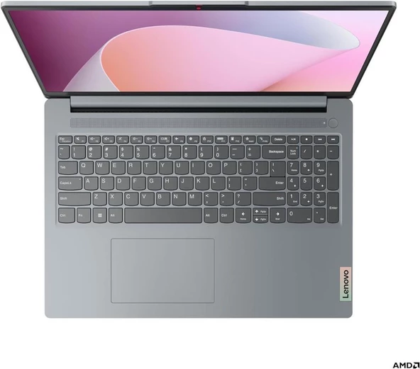 LENOVO IdeaPad Slim3 AMD Ryzen 5-7320U 8GB 256GB DOS 15.6" Arctic Grey Laptop (Lenovo Türkiye Garantili) Outlet - 7