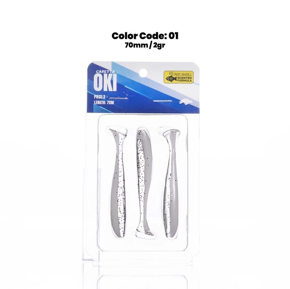 Caretta Oki 7 cm 2 gr Silikon Balik - 2