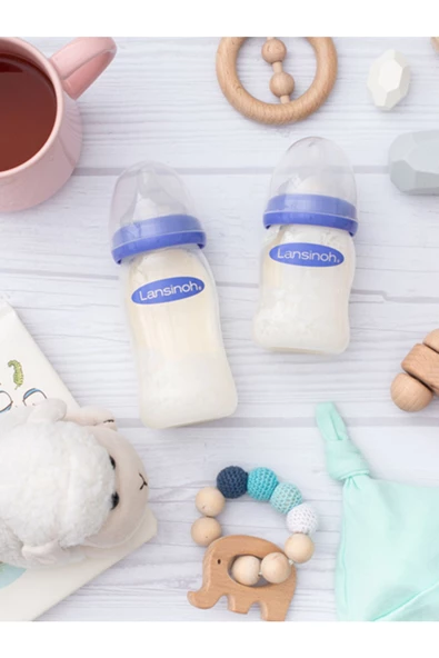 Lansinoh Hoşgeldin Bebek Biberon Ve Naturalwave® Biberon Emziği Başlangıç Seti - Resim 2