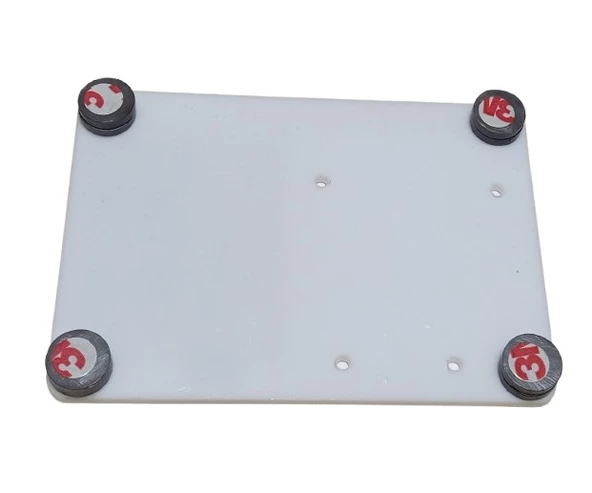 Led Panelli Fener Pilli Mıknatısla Monte Edilen Başucu Aydınlatma Gece Lambası - Resim 7