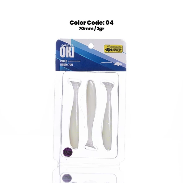 Caretta Oki 7 cm 2 gr Silikon Balik - 5