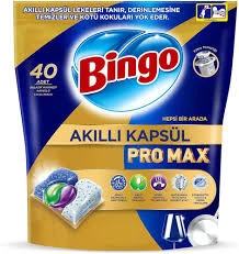 Bingo Akıllı Kapsül Pro Max Bulaşık Makinesi Tableti 40'lı