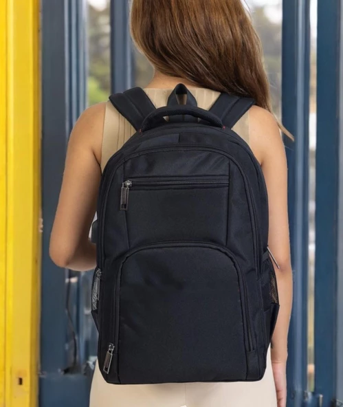 Laptop Sırt Çantası 15.6 İnç Tablet USB Bölmeli 8683255013616 - 6