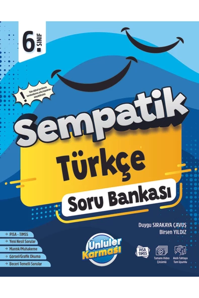 6. Sınıf Sempatik Türkçe Soru Bankası