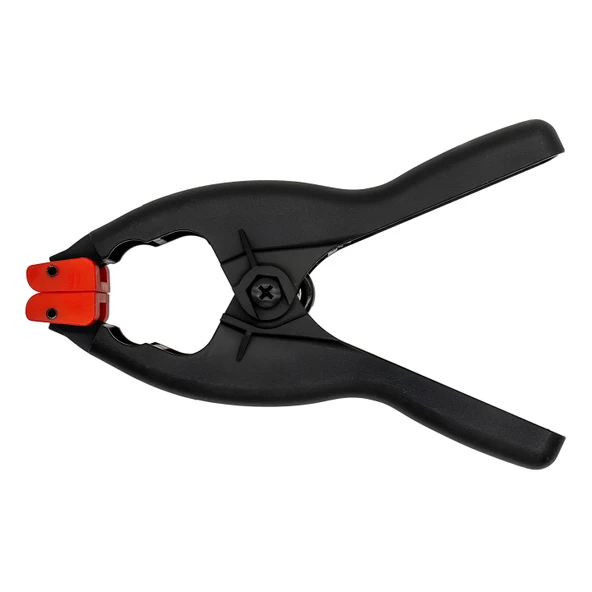 2 ADET Yaylı Kıskaç Mandal Pro El Tip İşkence Mengene Siyah Klips Hobi 50 mm 2 inç - 5