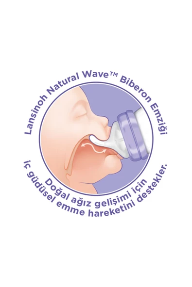 Lansinoh Hoşgeldin Bebek Biberon Ve Naturalwave® Biberon Emziği Başlangıç Seti - Resim 5