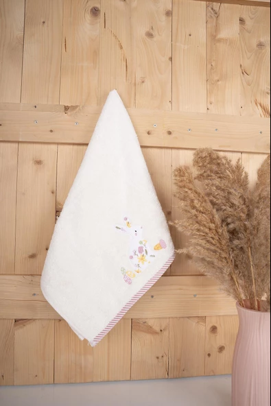 %100 Pamuk 40x70 Cm Nakışlı Desenli Hediyelik Havlu Seti Baveno Home - Resim 6