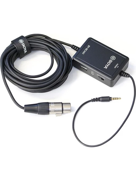 Boya BY-BCA60 48V Phantom Mobil Xlr Mikrofon Kablo - 3