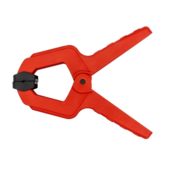 2 ADET Yaylı Kıskaç Mandal El Tip İşkence Mengene Kırmızı Klips Hobi 50 mm 2 inç - 4