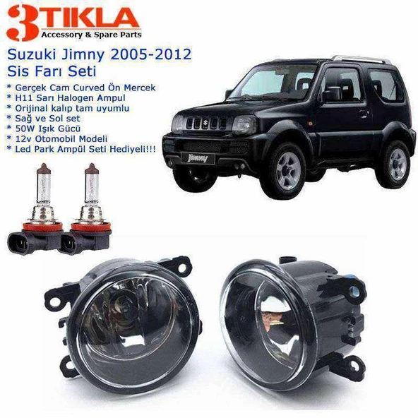Suzuki Jimny 2005-2012 Sis Farı Set  Oem:  8200074008